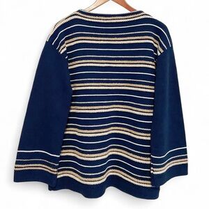Jantzen Vintage Navy Striped Sweater